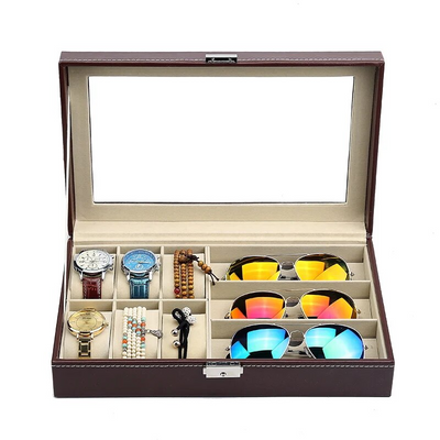 Gentleman’s Vault - Watch & Sunglasses Leather Case