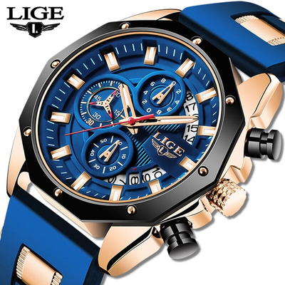 LIGE Apex Chrono Watch