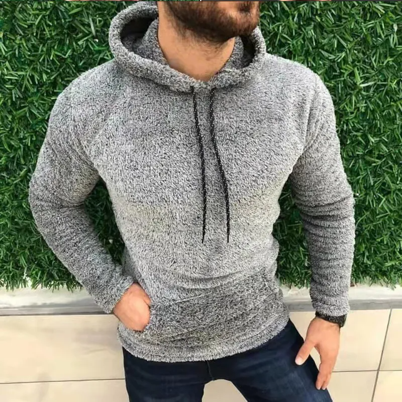 French Terry Fluffy Hoodie