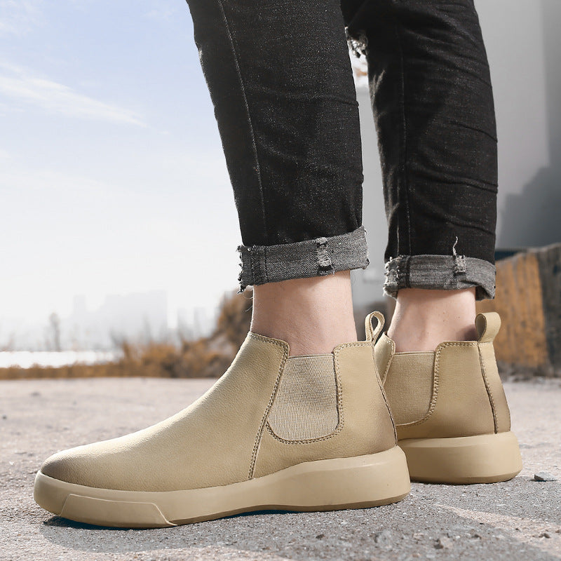 Meadow Leather Chelsea Boots