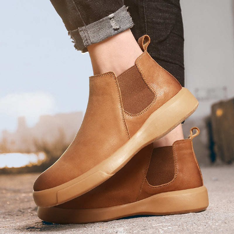 Meadow Leather Chelsea Boots