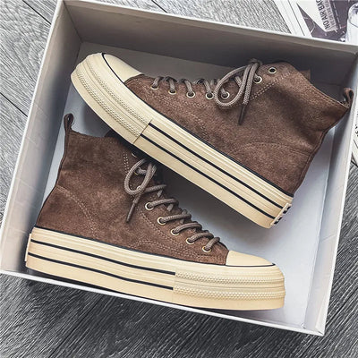 Avenue Suede Platform High Tops