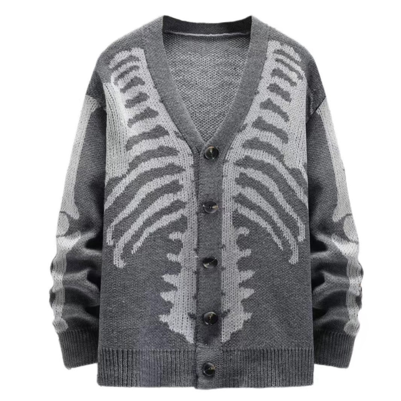 Skeleton Chic Cardigan