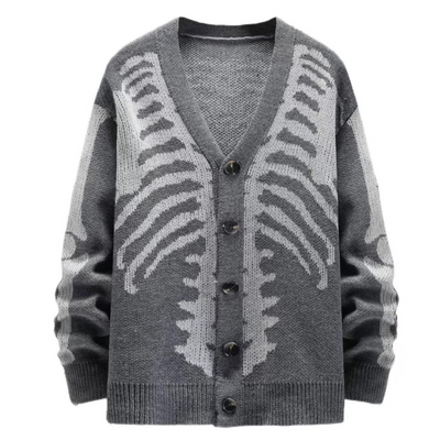 Skeleton Chic Cardigan