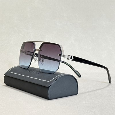 Nova Semi-Rimless Polarized Sunglasses