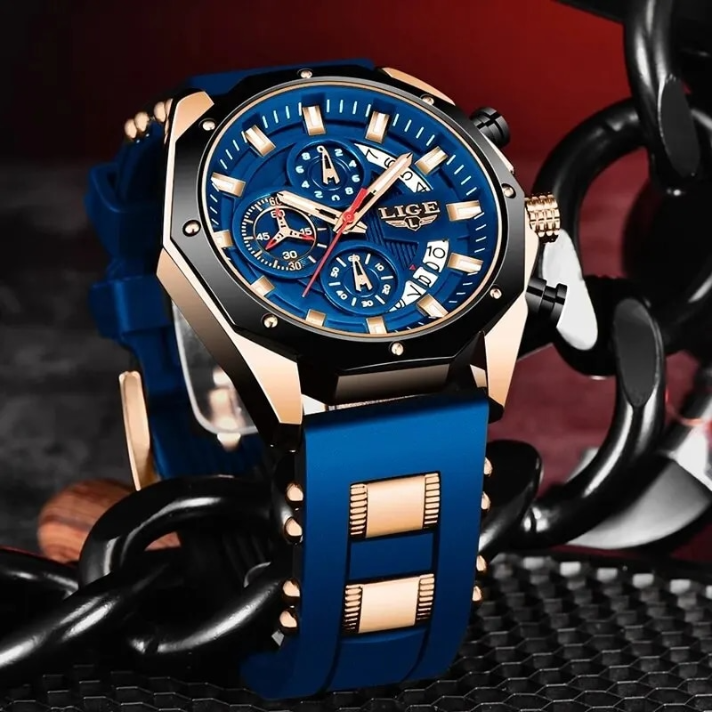 LIGE Apex Chrono Watch