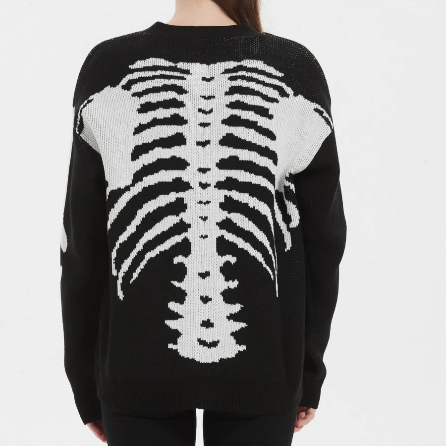 Skeleton Chic Cardigan