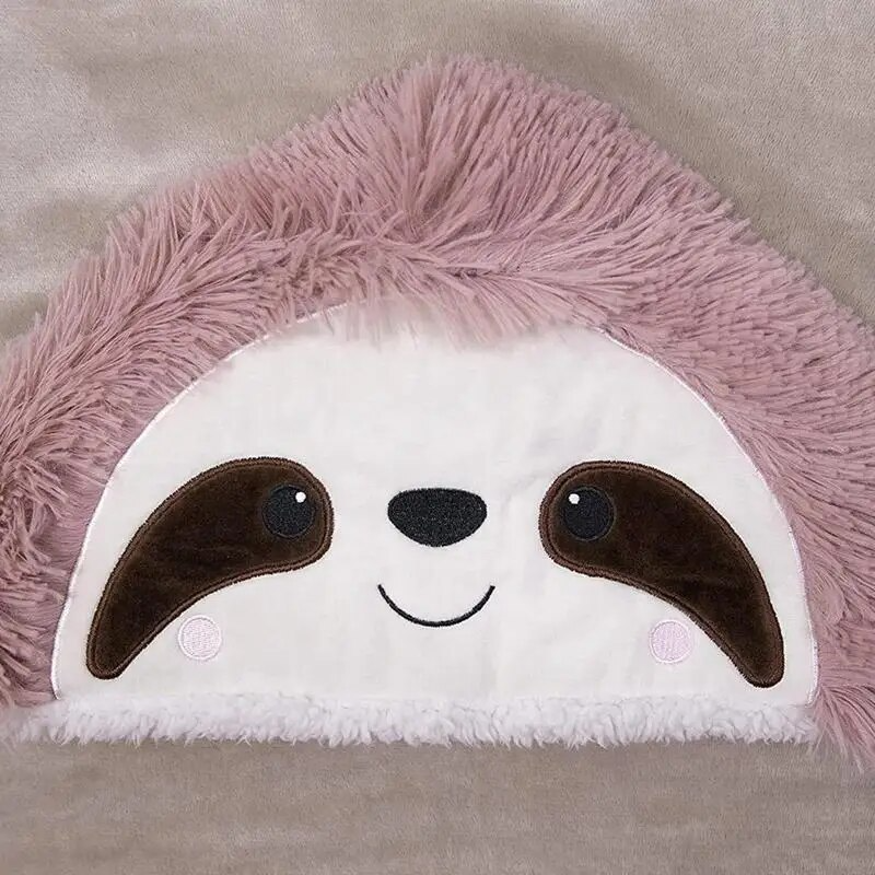 SnuggleBuddy Sherpa Hoodie Blanket