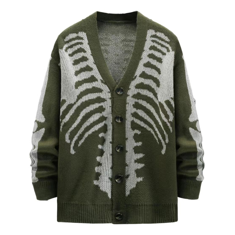 Skeleton Chic Cardigan