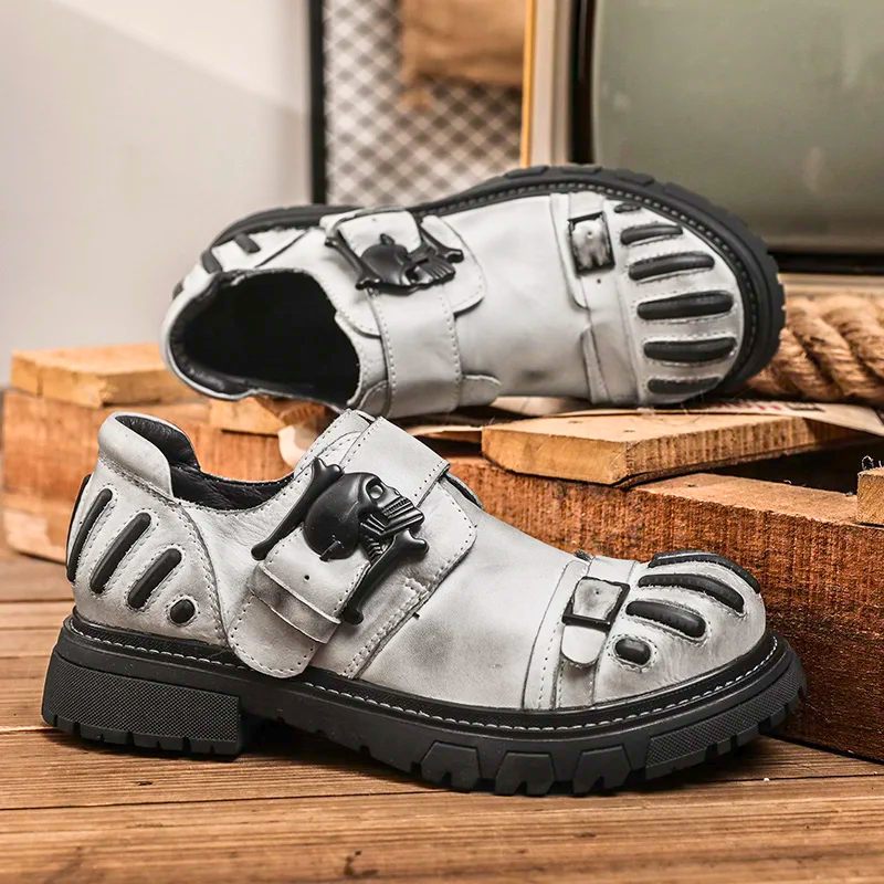 Rebel Rugged Leather Shoes