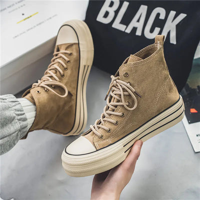 Avenue Suede Platform High Tops