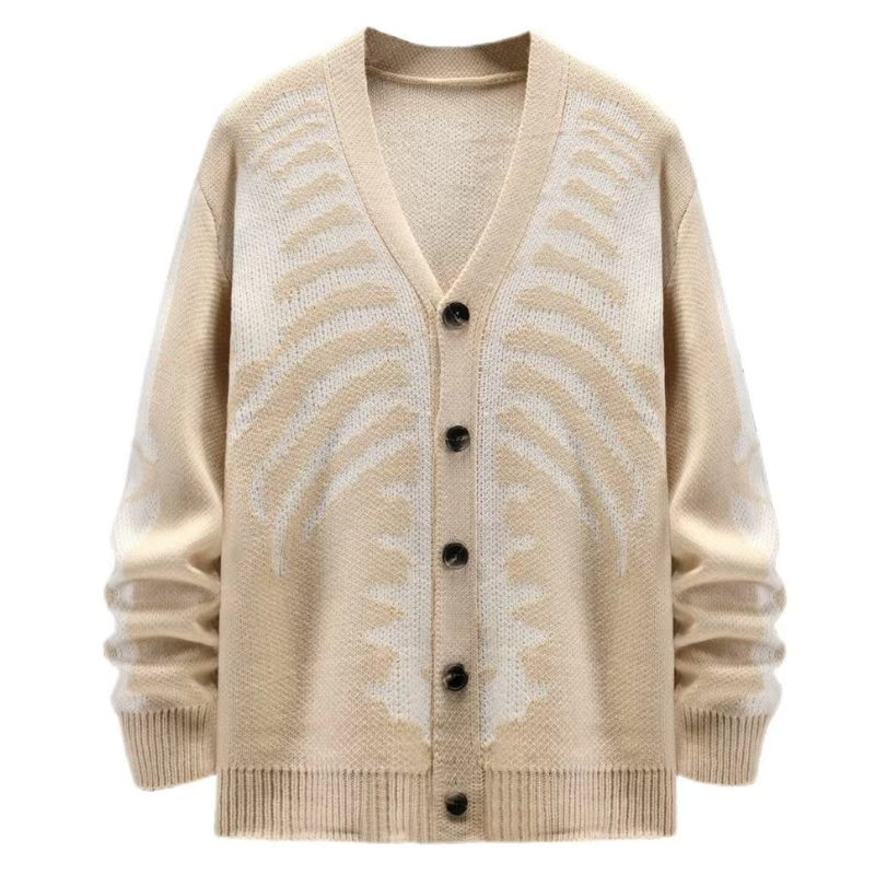 Skeleton Chic Cardigan