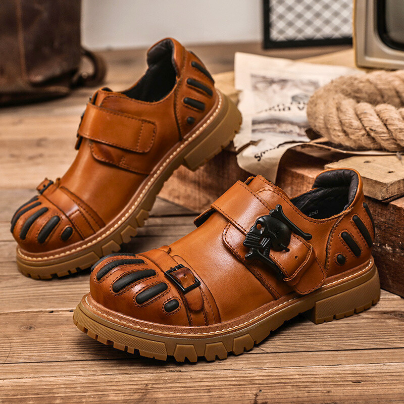 Rebel Rugged Leather Shoes