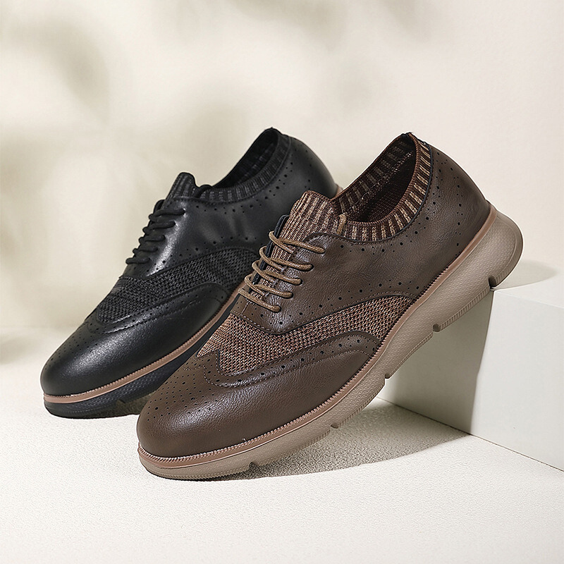 Oxford Leather Derby Shoes