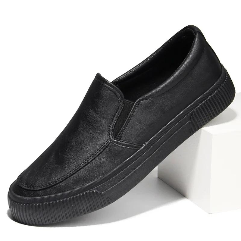 Maverick Genuine Leather Slip-Ons