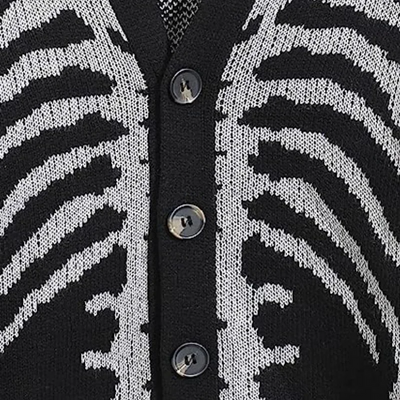 Skeleton Chic Cardigan