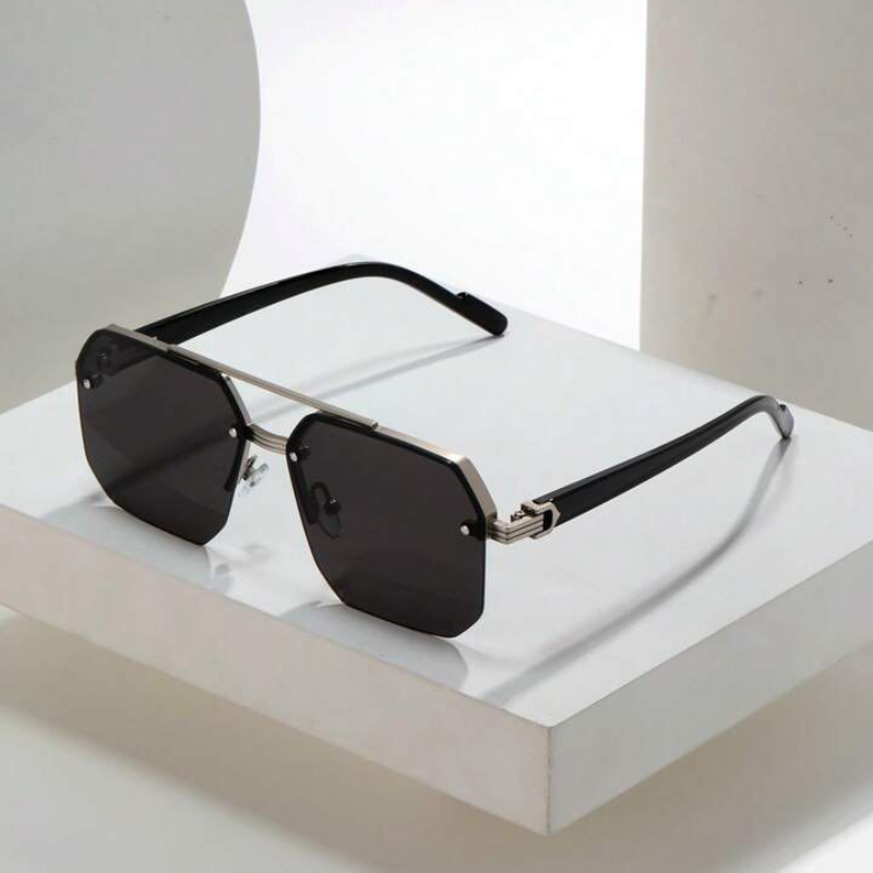 Nova Semi-Rimless Polarized Sunglasses