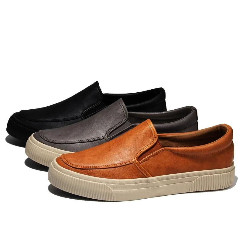 Maverick Genuine Leather Slip-Ons