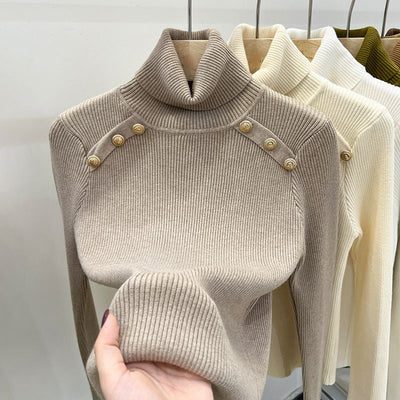 Celine Cashmere Turtleneck Sweater