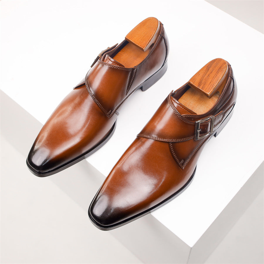 Balmoral Monk Strap Dress Shoes