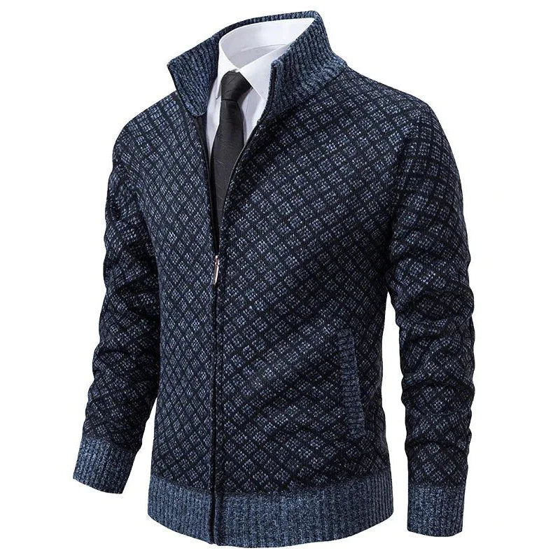 Remy Royal Jacquard Knitted Jacket