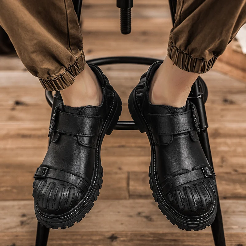 Rebel Rugged Leather Shoes