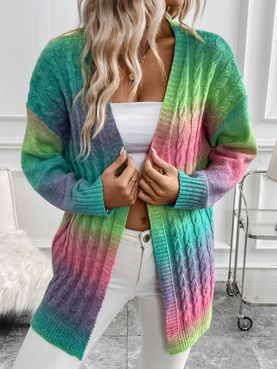 Serene Aurora Ombre Cardigan