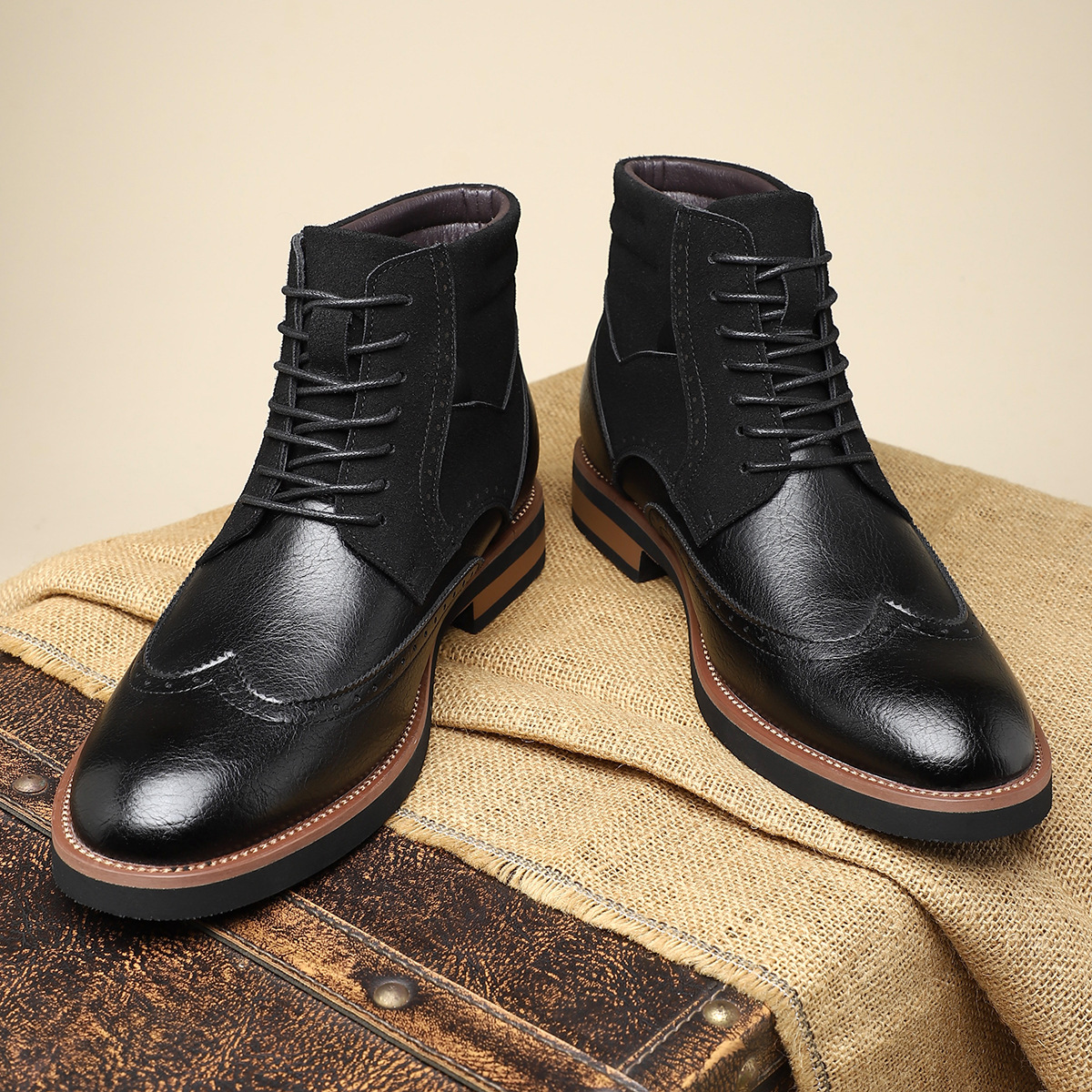 Heritage Wingtip Boots