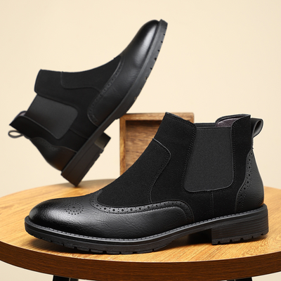 Ascot Brogue Chelsea Boots