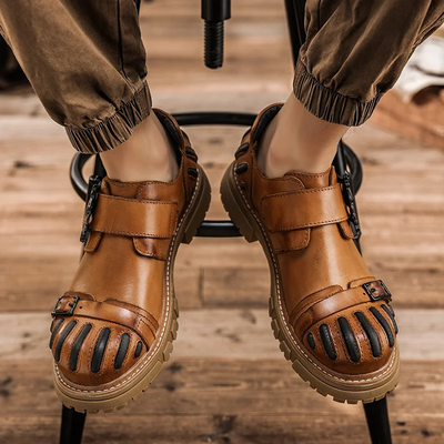 Rebel Rugged Leather Shoes