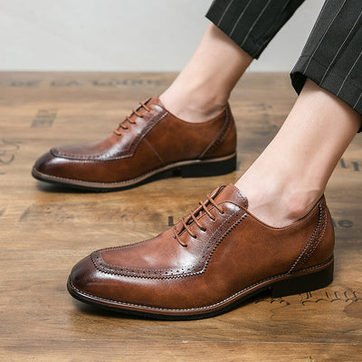 London Genuine Leather Dress Shoes