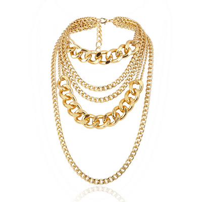 Cascade Layered Necklace