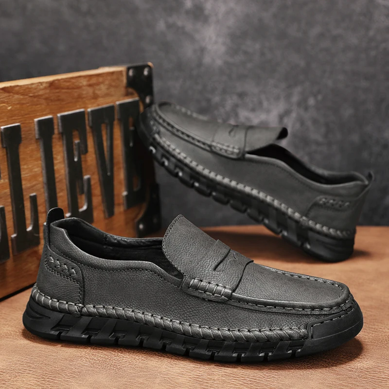 Savona Genuine Leather Loafers