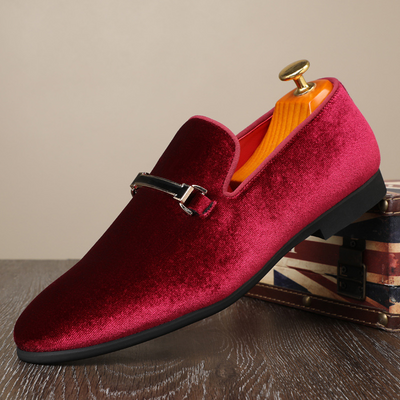 Noel Velvet Loafers