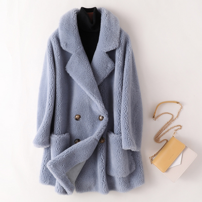 Sophia Elise Shearling Coat