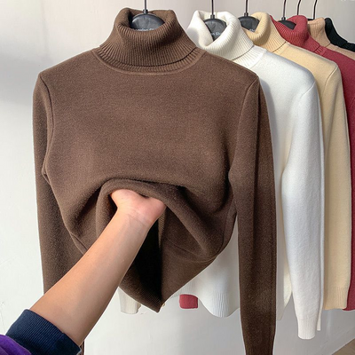 Yvette Cashmere Turtleneck Sweater