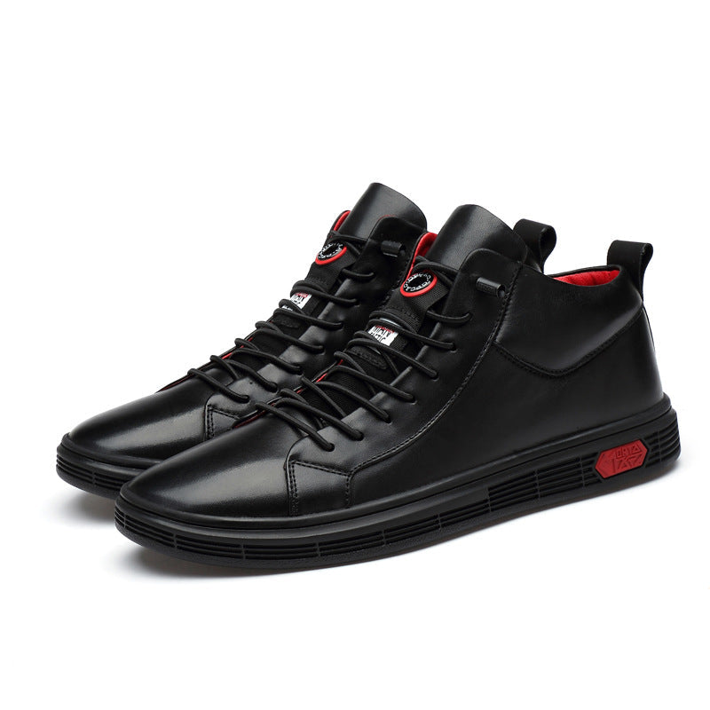 Nero Genuine Leather Sneakers