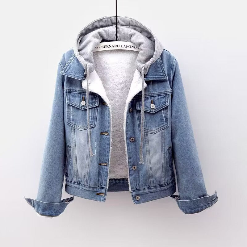 Everly Sherpa Denim Jacket