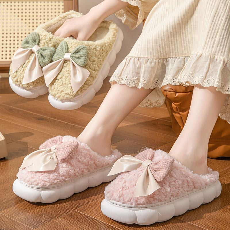 Boutique Bow Slippers