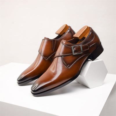 Balmoral Monk Strap Dress Shoes