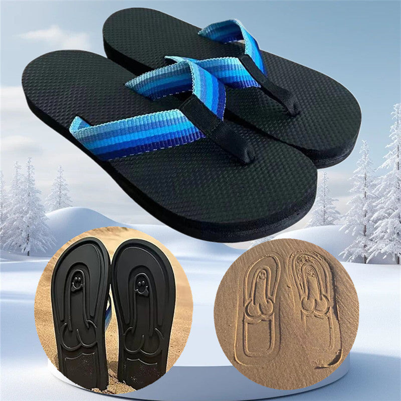 Happy Trails Flip Flops