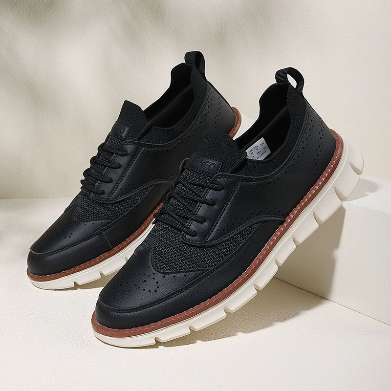 Oxford Leather Sneakers