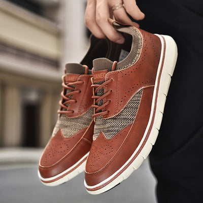 Oxford Leather Sneakers