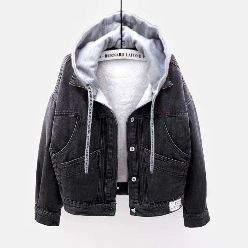 Avery Sherpa Denim Jacket