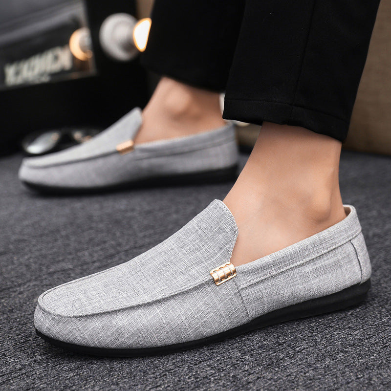 Pelle Italiana Canvas Loafers