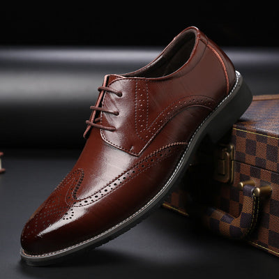 Kingston Leather Brogue Dress Shoes