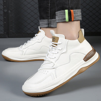 Noble Italiana Leather Hi-Top Sneakers