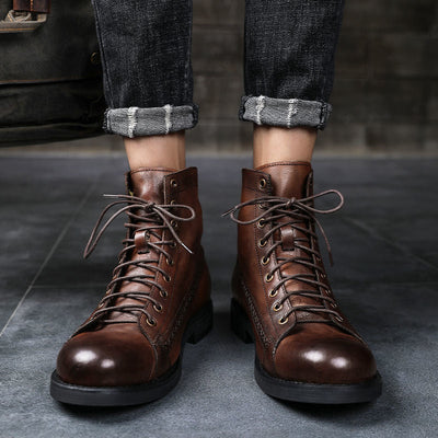 Torreto Genuine Leather Boots