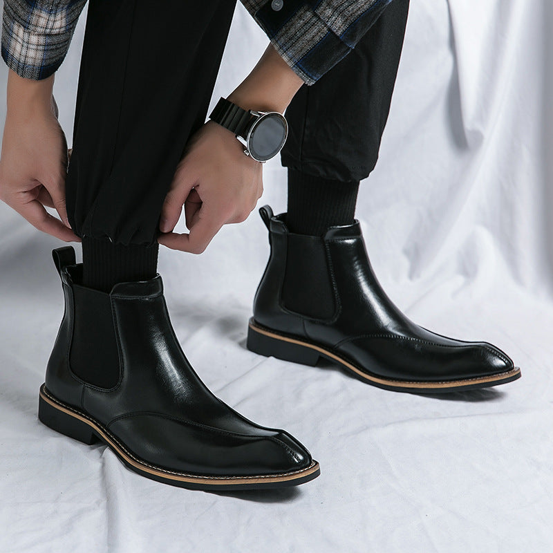 Toronto Genuine Leather Chelsea Boots