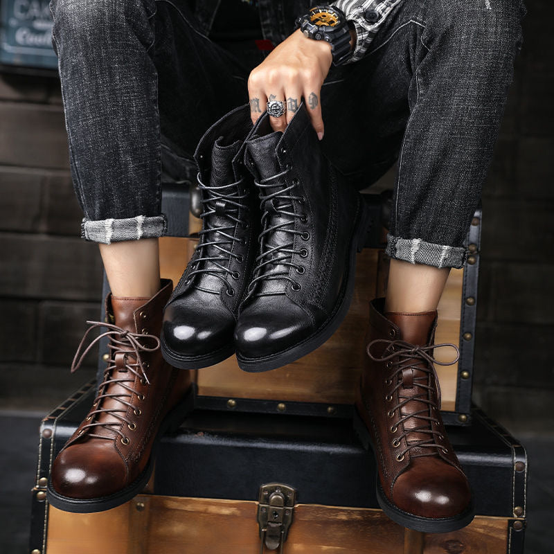 Torreto Genuine Leather Boots